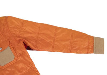 JUNYA WATANABE MAN CDG Mixed Material Jacket Orange Size XS