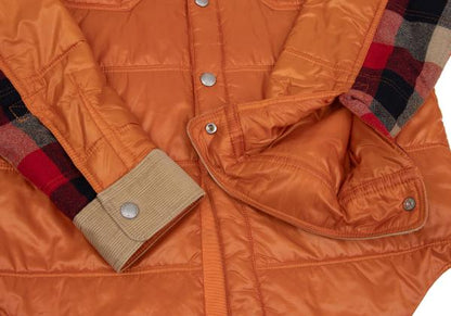 JUNYA WATANABE MAN CDG Mixed Material Jacket Orange Size XS