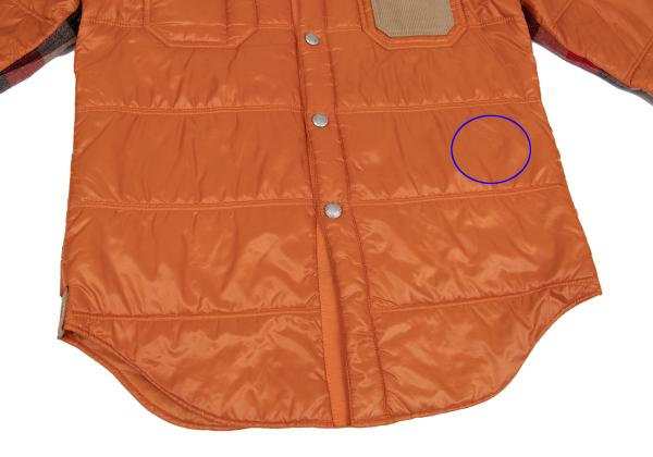 JUNYA WATANABE MAN CDG Mixed Material Jacket Orange Size XS
