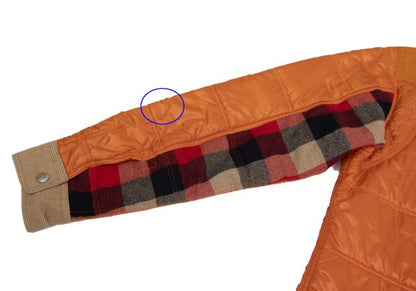 JUNYA WATANABE MAN CDG Mixed Material Jacket Orange Size XS