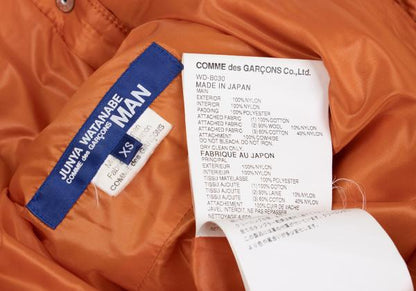 JUNYA WATANABE MAN CDG Mixed Material Jacket Orange Size XS