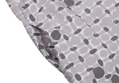 MARNI Cotton All-Over Pattern S/S Shirt Gray Size 44