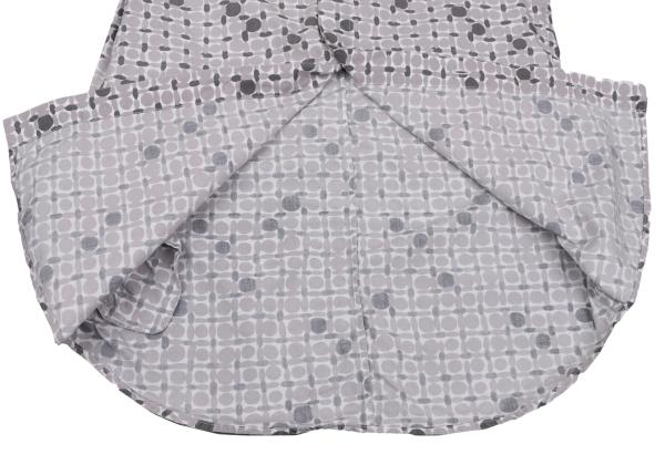 MARNI Cotton All-Over Pattern S/S Shirt Gray Size 44