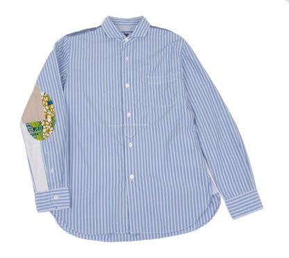 JUNYA WATANABE MAN COMME des GARCONS Elbow Shirt Blue Size S