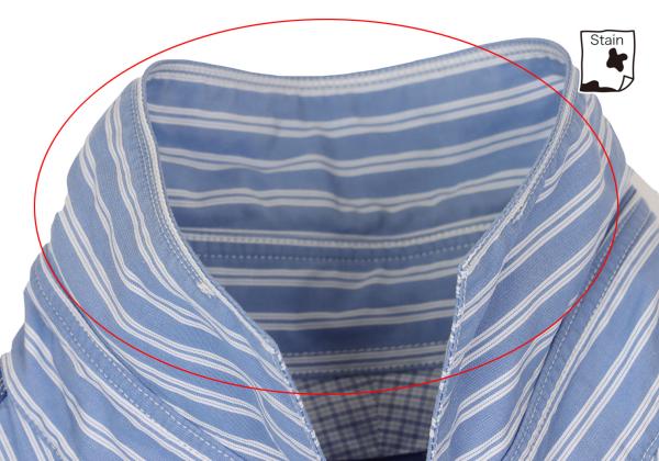 JUNYA WATANABE MAN COMME des GARCONS Elbow Shirt Blue Size S