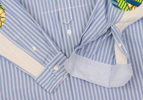 JUNYA WATANABE MAN COMME des GARCONS Elbow Shirt Blue Size S