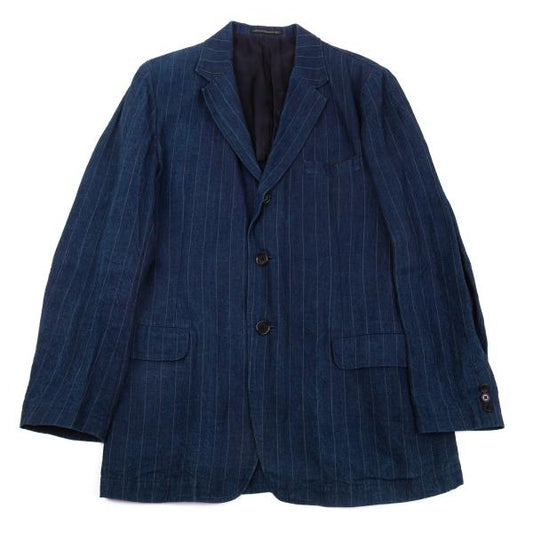 Yohji Yamamoto POUR HOMME Indigo Dye Jacket Blue Size 4