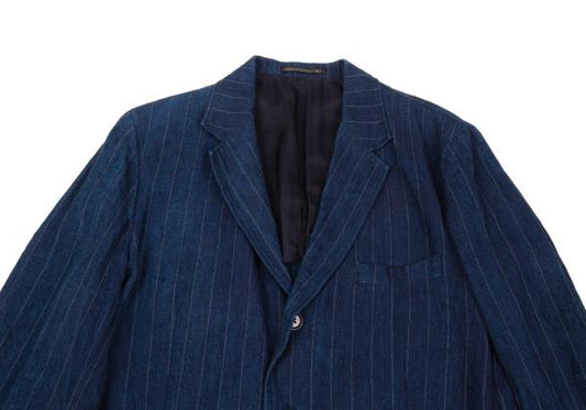 Yohji Yamamoto POUR HOMME Indigo Dye Jacket Blue Size 4