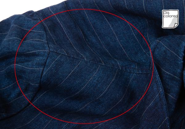 Yohji Yamamoto POUR HOMME Indigo Dye Jacket Blue Size 4