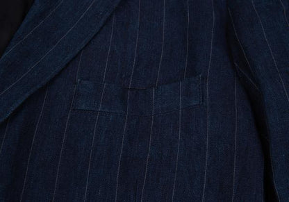 Yohji Yamamoto POUR HOMME Indigo Dye Jacket Blue Size 4