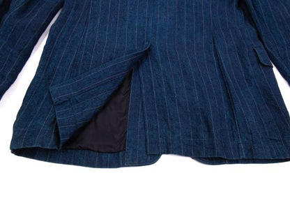 Yohji Yamamoto POUR HOMME Indigo Dye Jacket Blue Size 4