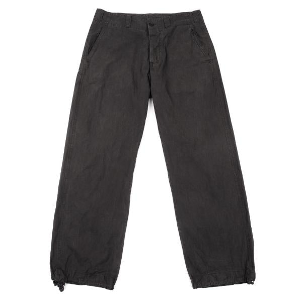Y's for men Metal Blend Straight Pants Gray Size 2