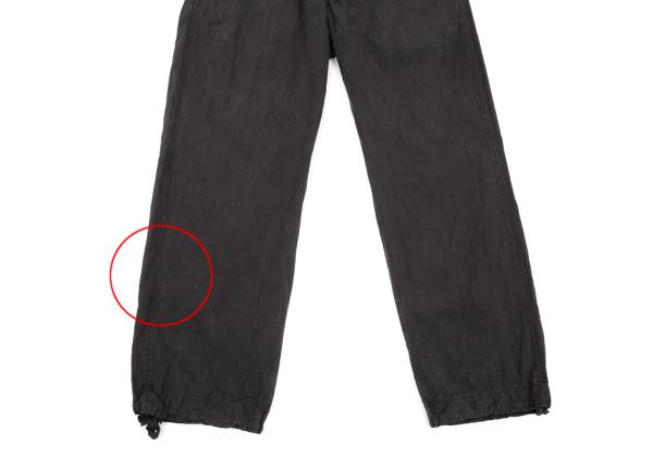 Y's for men Metal Blend Straight Pants Gray Size 2