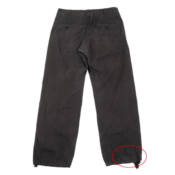 Y's for men Metal Blend Straight Pants Gray Size 2