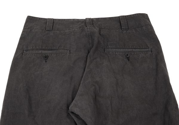 Y's for men Metal Blend Straight Pants Gray Size 2
