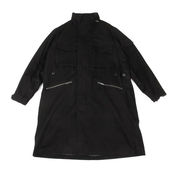 Y-3 Detachable Neoprene Liner Cotton Jacket Black Size M