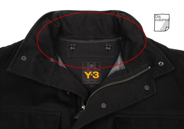 Y-3 Detachable Neoprene Liner Cotton Jacket Black Size M