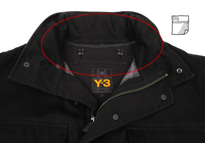 Y-3 Detachable Neoprene Liner Cotton Jacket Black Size M