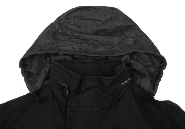Y-3 Detachable Neoprene Liner Cotton Jacket Black Size M