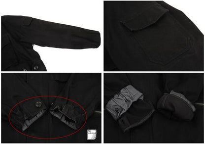 Y-3 Detachable Neoprene Liner Cotton Jacket Black Size M
