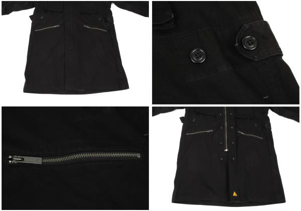 Y-3 Detachable Neoprene Liner Cotton Jacket Black Size M