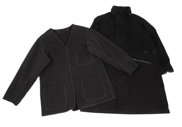 Y-3 Detachable Neoprene Liner Cotton Jacket Black Size M