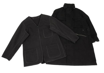 Y-3 Detachable Neoprene Liner Cotton Jacket Black Size M