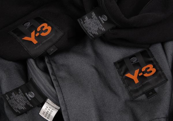 Y-3 Detachable Neoprene Liner Cotton Jacket Black Size M