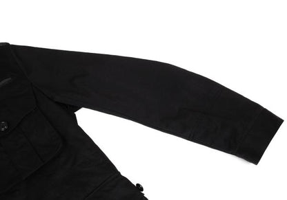 Y-3 Checker Quilted Detachable Hood Jacket Black Size M