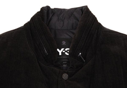Y-3 Corduroy Padded Vest Black Size M