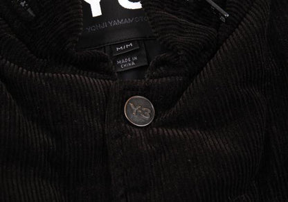 Y-3 Corduroy Padded Vest Black Size M