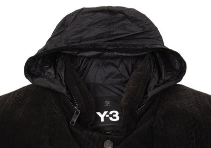Y-3 Corduroy Padded Vest Black Size M