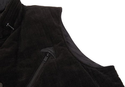 Y-3 Corduroy Padded Vest Black Size M