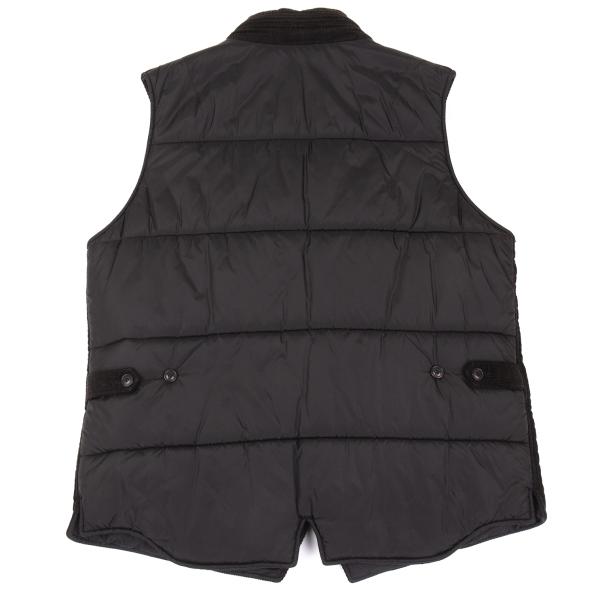 Y-3 Corduroy Padded Vest Black Size M