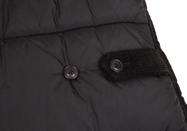 Y-3 Corduroy Padded Vest Black Size M
