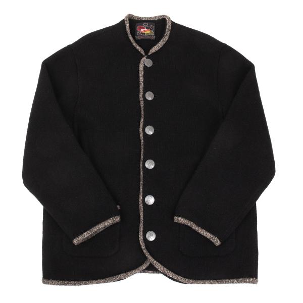 Karl Helmut Coin Button Knit Jacket Black Size M