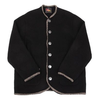 Karl Helmut Coin Button Knit Jacket Black Size M