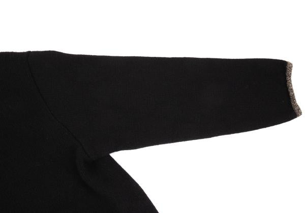 Karl Helmut Coin Button Knit Jacket Black Size M
