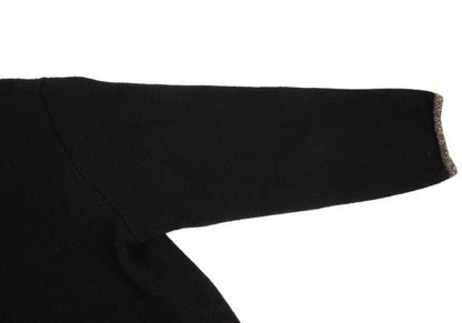 Karl Helmut Coin Button Knit Jacket Black Size M