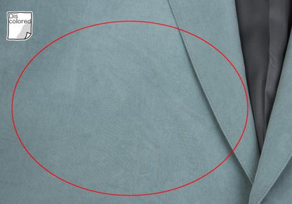 Papas Blue Silk Tailored Blazer Size L48