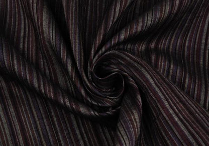 MISSONI Linen Cotton Stripe Long Sleeve Shirt Purple Size 48