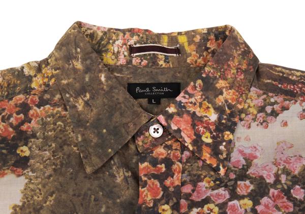Paul Smith COLLECTION Garden Print Cotton Shirt Multi Size L