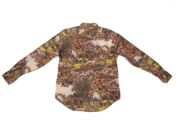 Paul Smith COLLECTION Garden Print Cotton Shirt Multi Size L