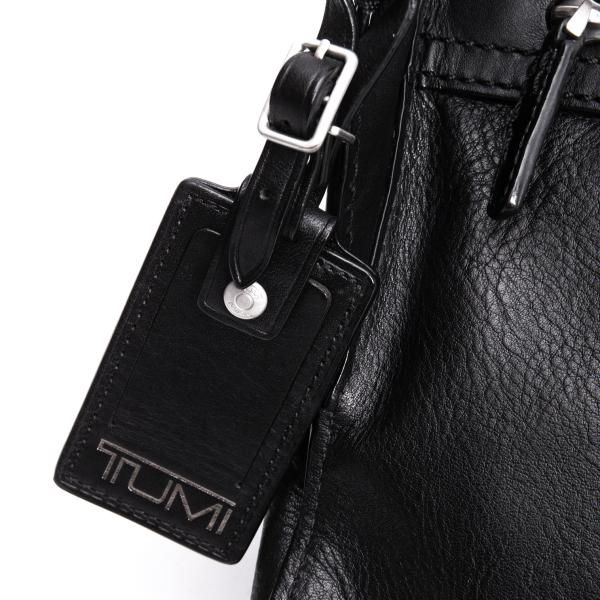 TUMI 68153D Colorado Deluxe Leather Shoulder Bag Black
