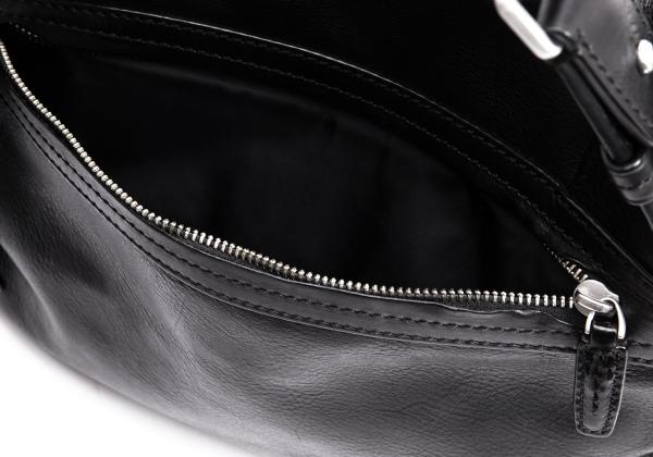 TUMI 68153D Colorado Deluxe Leather Shoulder Bag Black