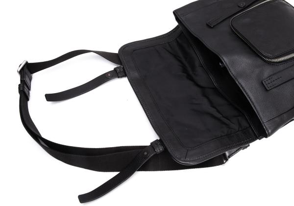 TUMI 68153D Colorado Deluxe Leather Shoulder Bag Black