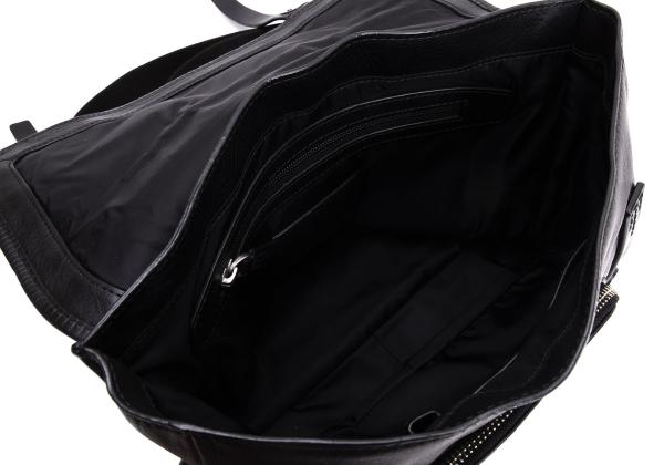TUMI 68153D Colorado Deluxe Leather Shoulder Bag Black