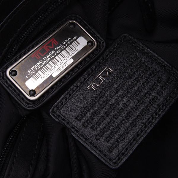 TUMI 68153D Colorado Deluxe Leather Shoulder Bag Black