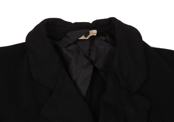 COMME des GARCONS Chain Detail Tailcoat Jacket Black Size S