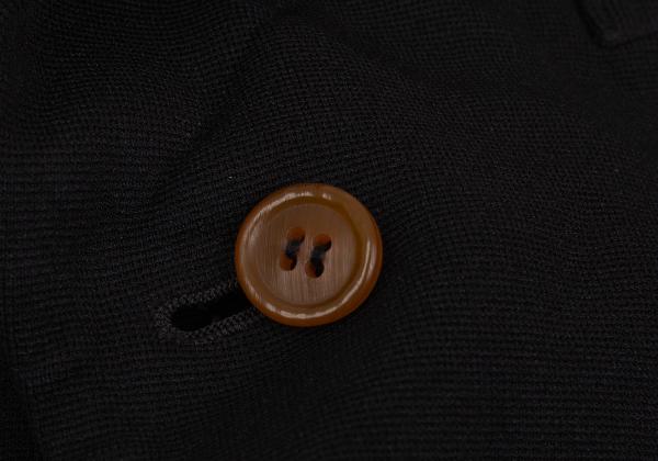 COMME des GARCONS Chain Detail Tailcoat Jacket Black Size S